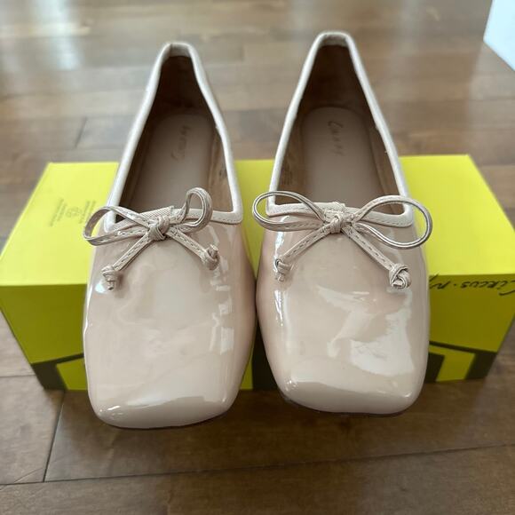 NWB CIRCUS NY Teresa Square-Toe Ballet Flats nude size 8 - Picture 10 of 12
